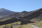 Track through Lava, Mount Etna, Sicily